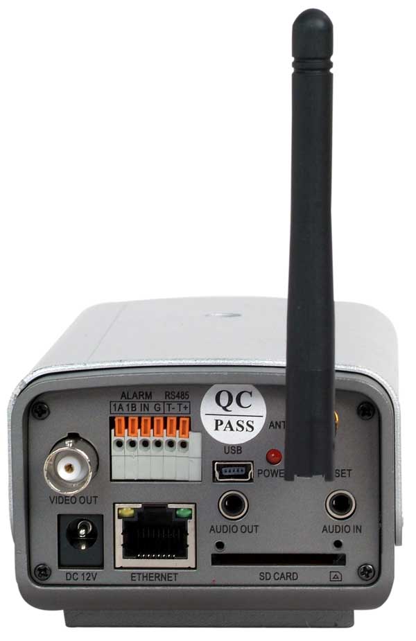 網絡攝像頭網絡接口圖